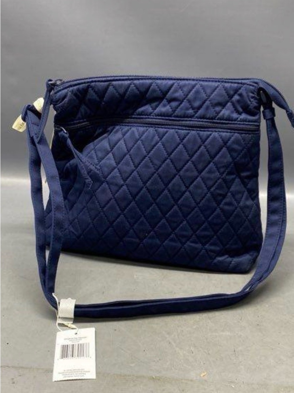 NWT Vera Bradley Quilted Navy Crossbody Bag